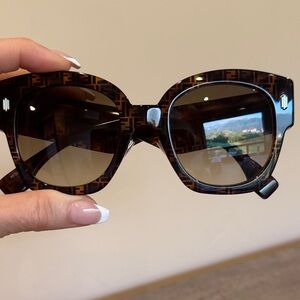 Fendi Tortoise Shell Sunglasses